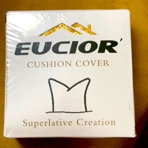 Eucior cushion cover 2 pcs brand new still in box.